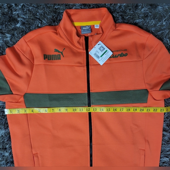 Puma x Porsche Legacy SDS Track Jacket - Firelight NWT Size L / Msrp $110 - Picture 10 of 15